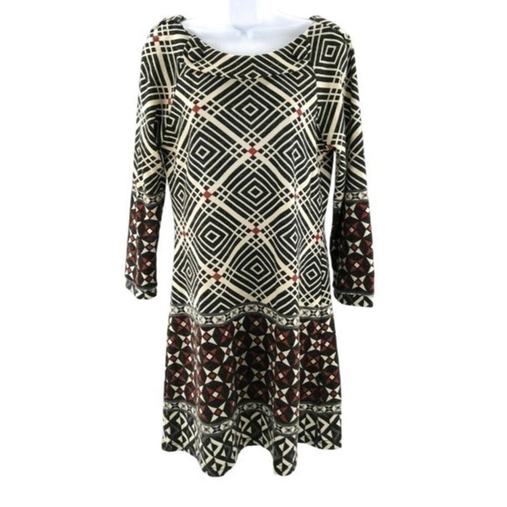 NWT Axyeh Womens Boutique Longsleeve Dress Size L